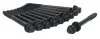 Комплект болтів з головкою системи TORX з чорного металу MITSUBISHI 4G13/4G18 -ua AJUSA 81030700 (фото 1)