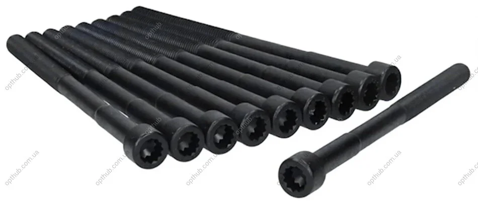 Комплект болтів з головкою системи TORX з чорного металу TOYOTA 1AZ-FE/1AZ-FSE/2AZ-FE -ua AJUSA 81032200 (фото 1)