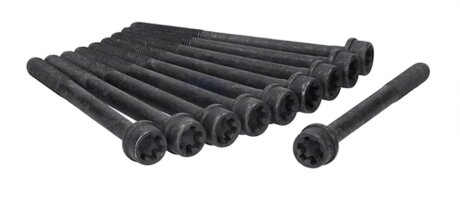 Комплект болтів з головкою системи TORX з чорного металу БОЛТЫ Г/Б (SET) OPEL/FIAT 1.3JTD 16V Z13DT 1 AJUSA 81039200