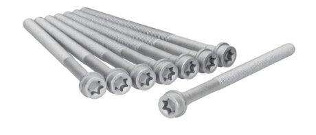 Комплект болтів з головкою системи TORX з чорного металу БОЛТЫ Г/Б SMART -ua AJUSA 81041500