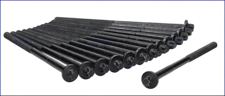 Комплект болтів з головкою системи TORX з чорного металу БОЛТЫ Г/Б DAEWOO/GM EPICA 2,0 2,5/EVANDA 2.5 -ua AJUSA 81041600