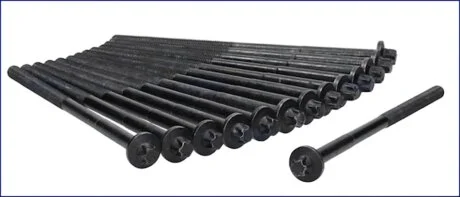 Комплект болтів з головкою системи TORX з чорного металу БОЛТЫ Г/Б DAEWOO/GM EPICA 2,0 2,5/EVANDA 2.5 -ua AJUSA 81041600