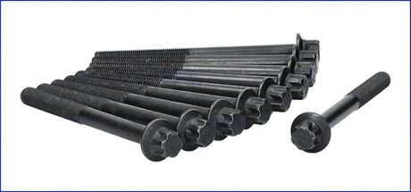 Комплект болтів з головкою системи TORX з чорного металу RENAULT CLIO/MEG/LAG 2.0 16V 06- M4R 700/701 -ua AJUSA 81042900