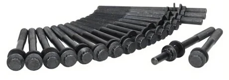 Комплект болтів з головкою системи TORX з чорного металу AJUSA 81043100