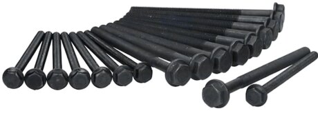 Комплект болтів з шестигранною головкою з чорного металу БОЛТЫ Г/Б FIAT -ua AJUSA 81043800