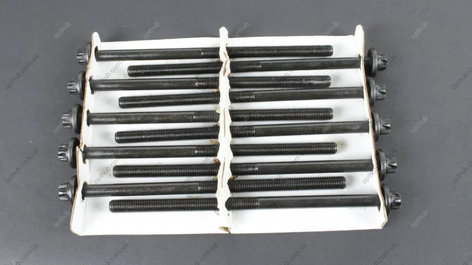 Комплект болтів з головкою системи TORX з чорного металу AJUSA 81044400 (фото 1)