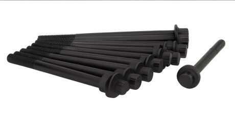 Комплект болтів з головкою системи TORX з чорного металу AJUSA 81045100