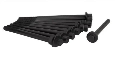 Комплект болтів з головкою системи TORX з чорного металу AJUSA 81045100