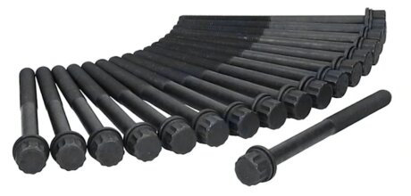 Комплект болтів з головкою системи TORX з чорного металу БОЛТЫ Г/Б KIA/HYUND 2.5CRDI D4CB 01- -ua AJUSA 81045800