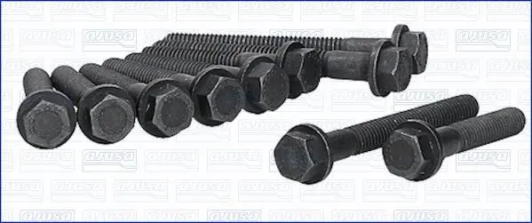 Комплект болтів ГБЦ LAND ROVER DEFENDER, DISCOVERY I, DISCOVERY II, RANGE ROVER I, RANGE ROVER II MG MGR V8 3.9/4.0/4.6 11.88-02.16 AJUSA 81047900 (фото 1)