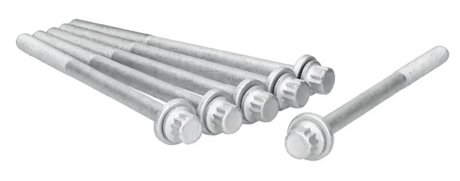 Комплект болтів з головкою системи TORX з чорного металу БОЛТЫ Г/Б SUBARU 1.5-2.5 EJ20/EJ25 00- (2) AJUSA 81048800