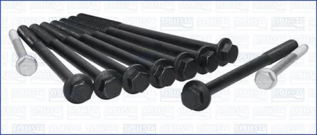 Комплект болтів ГБЦ (на 1 головку) ALFA ROMEO 159, BRERA, SPIDER CADILLAC BLS, CTS, CTS SPORT, SRX CHEVROLET CAMARO, CAPTIVA, TRAILBLAZER, TRAVERSE SUZUKI GRAND VITARA II, XL7 2.8-3.6 01.04- AJUSA 81051900
