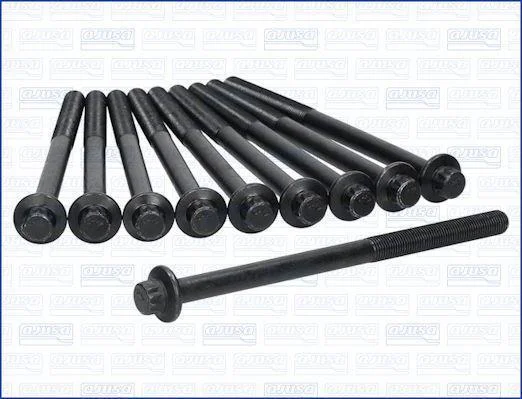 Комплект болтів ГБЦ MAZDA 6 (12-), CX-5 (12-) 2.2d (10шт))) Ajusa AJUSA 81062200 (фото 1)