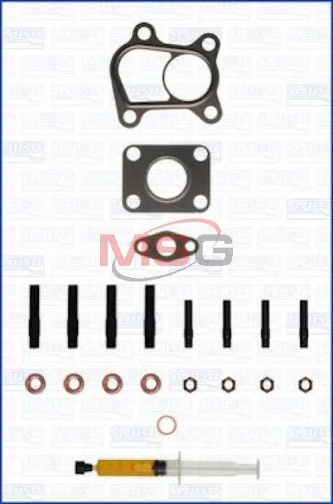 Комплект монтажний (турбіни) Hyundai Elantra III, Santa Fe I, Tucson (04-10)/ Kia Sportage II 2.0d Ajusa AJUSA JTC11331 (фото 1)