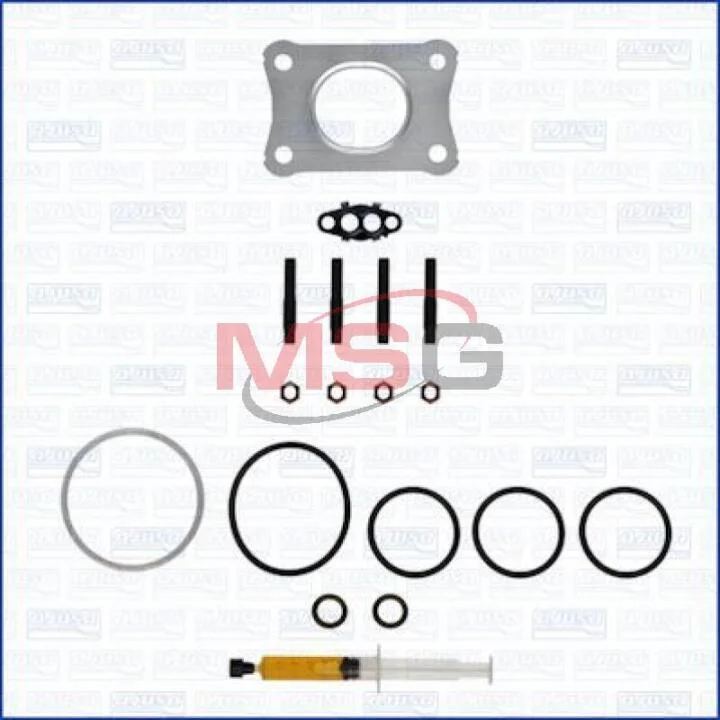 Комплект монтажний (турбіни) Skoda Fabia (III,IV), Octavia (III,IV)/ VW Passat B8, Golf (VI,VII,VIII) 1.2, 1.4, 1.5i Ajusa AJUSA JTC11709 (фото 1)