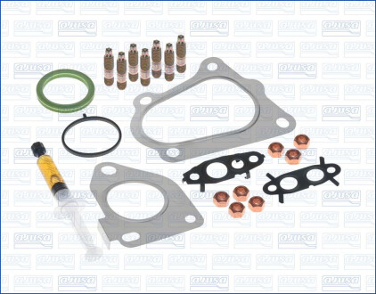 Комплект прокладок з різних матеріалів TURBO SET RENAULT MASTER III 2.3 DCI 100 FWD 74 KW 02/2010 - -ua AJUSA JTC11967