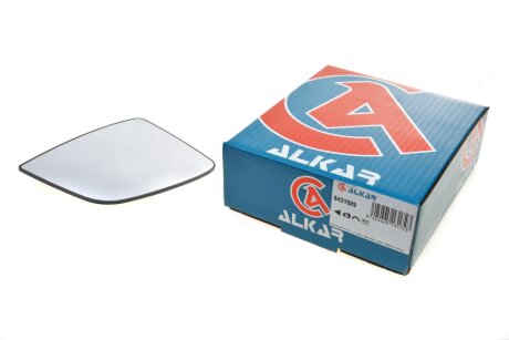 Скло дзеркала (з підігрівом) Fiat Doblo 09-/Opel Combo 10- (L) (opt-om) ALKAR 6431929