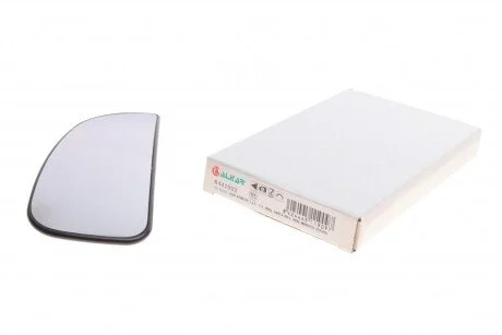 Скло дзеркала (з підігрівом)(нижнє) Citroen Jumper 06- (L) (opt-om) ALKAR 6441922