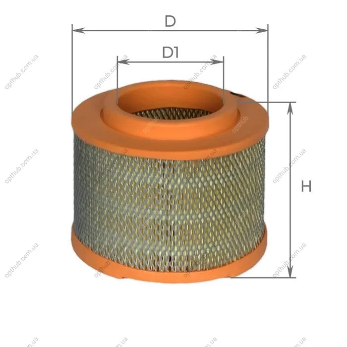 Фильтр воздушный TOYOTA HiLux Альфа ALPHA FILTER AF0088 (фото 1)