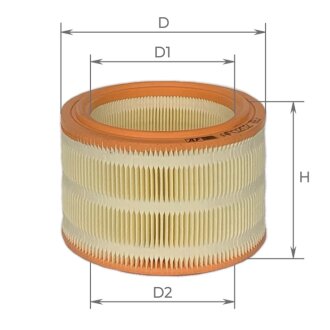 Фильтр воздушный Peugeot 205 1,7-1,9D 83-98, 305 1,6l/1,5-1,9D 82-88, 306 1,9D 93-02, 309 1,9D 86-93 / Citroen BX1, 6-1,9D 82-94, C5 85-96, ZX 91-97 Альфа ALPHA FILTER AF0202