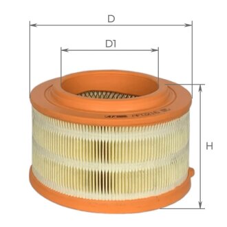Фільтр повітряний FORD Ranger 2012; MAZDA ВТ-50 II Альфа ALPHA FILTER AF0216