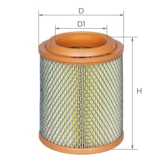 ЕФ повітряний (DODGE Caliber; JEEP Compass, Patriot) ALPHA FILTER AF0225