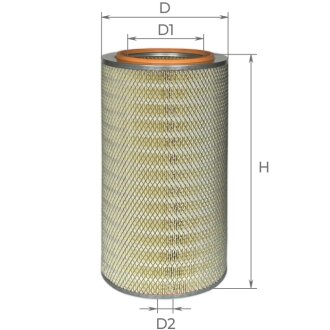 Фильтр воздушный КрАЗ 6510,651001,6444,65101 ЯМЗ-238, В-025 (Промбизнес) C.I.U ALPHA FILTER AF0772