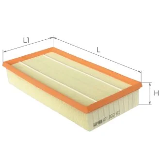 Фільтр повітряний MITSUBISHI CARISMA 1.9 DI-D 96-06, VOLVO S40 1.9 DI 99-03 (вир-во) ALPHA FILTER AF1662