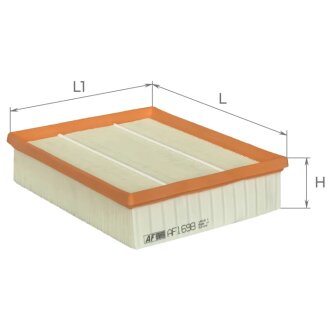 ЕФ повітряний (Land Rover Defender, Discovery II) ALPHA FILTER AF1698