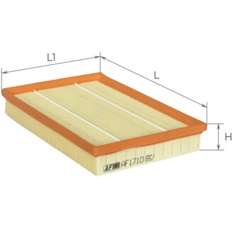Фильтр воздушный Opel Calibra 2,0L 90-97, Vectra-A 1,6-2,0L 88-95/Vauxhall Calibra 1,6-2,0L 90-97, Cavalier 75-95 Альфа ALPHA FILTER AF1710