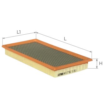 Фильтр воздушный (с сеткой) Jeep Patriot Альфа ALPHA FILTER AF1736s