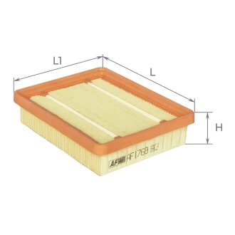 Фильтр воздушный Hyundai Accent 1.3 (X3) (94-00) Альфа ALPHA FILTER AF1769
