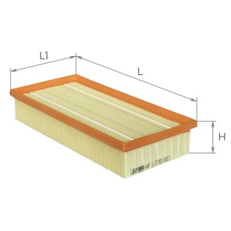ЭФ воздушный (BMW 5 (E34) ALPHA FILTER AF1778