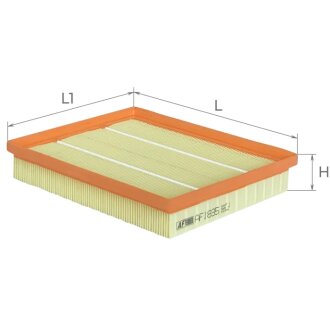 Фильтр воздушный Kia Magentis, Carens 2.0-2.7 (06-) Альфа ALPHA FILTER AF1835