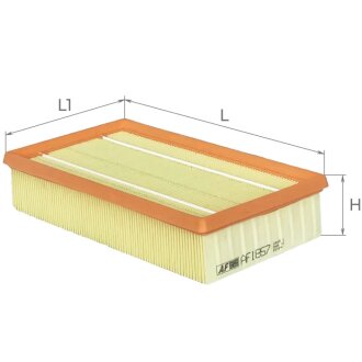 Фильтр воздушный RENAULT Espace III (00-) Альфа ALPHA FILTER AF1857