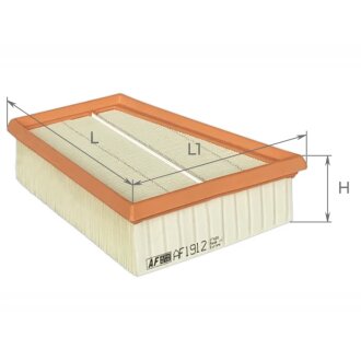 Фильтр воздушный Renault Kangoo II, Megane II, Scenic II, Grand Scenic Альфа ALPHA FILTER AF1912