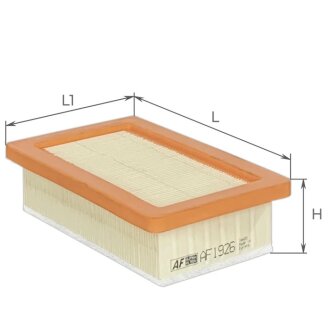 Фільтр повітряний RENAULT Twingo III; SMART Fortwo, Cabrio, Forfour Альфа ALPHA FILTER AF1926