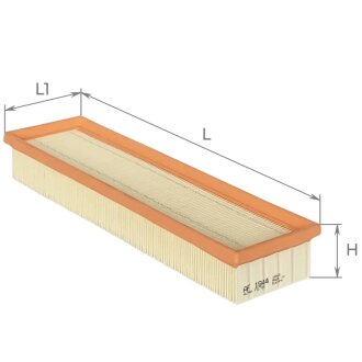 Фильтр воздушный CITROEN C3II (A51); PEUGEOT 207 Альфа ALPHA FILTER AF1944
