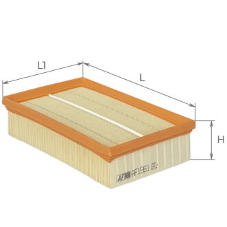 Фильтр воздушный AUDI A1, A3+Cabriolet Q2, QUPRA Formentor; ALPHA FILTER AF1961