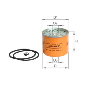Фильтр топливный ALPHA FILTER AF457
