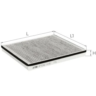 Фільтр салону ALPHA FILTER AF5042A