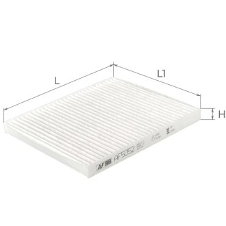 Фильтр салона CHRYSLER Ypsilon/ FIAT Nuova 500, Panda II (169A)/ FORD KA II/ LANCIA Ypsilon II Альфа ALPHA FILTER AF5052