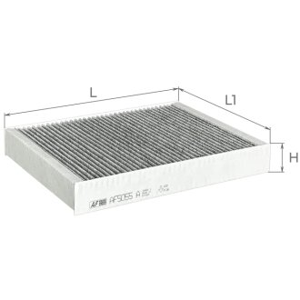 Фильтр салона (с акт углем) PORSCHE Cayenne II (92A); ALPHA FILTER AF5055A