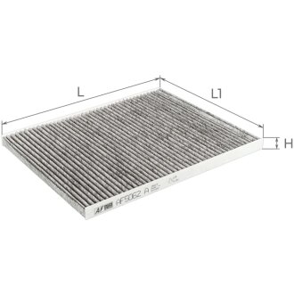 Фильтр салона ALPHA FILTER AF5062A