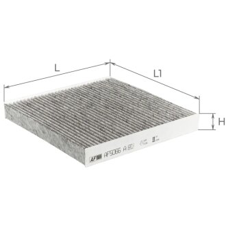 Фильтр салона (с акт углем) HONDA Accord Альфа ALPHA FILTER AF5066A