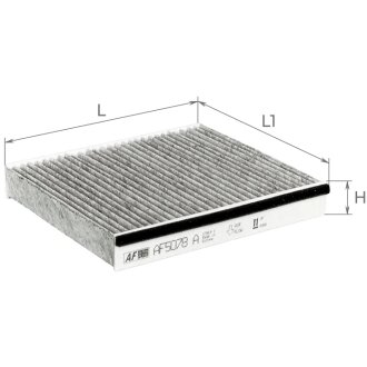 ЭФ воздушный салон ALPHA FILTER AF5078A