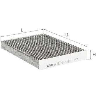 ЭФ воздушный салон ALPHA FILTER AF5121A