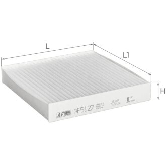 Фільтр салону Honda Jazz 1,2-1,5L 02-, City 1,5L 00-03 Альфа ALPHA FILTER AF5127