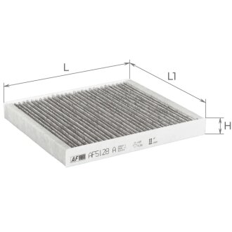 Фильтр салона (с акт углем) JEEP Patriot; DODGE Caliber; FIAT; LANCIA; CHRYSLER Альфа ALPHA FILTER AF5128A