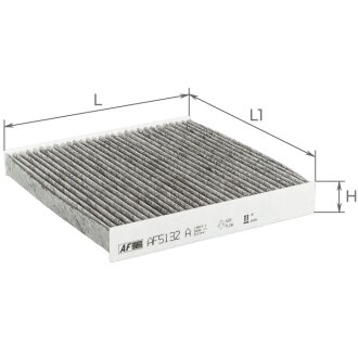 Фільтр салону ALPHA FILTER AF5132A